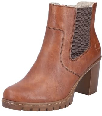 Rieker Women's Y2574-19 Ankle Boots, Brown 22, 5 UK
