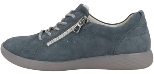 Waldläufer Damen Schnürschuhe H-Cloé Denim Silber Gr. 37, 947001-200-263