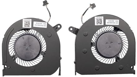 RAKSTORE Ventilador de refrigeración de CPU para portátil compatible con Dell G5 15 5500 Quiet Cooler Fan (GTX1660Ti RTX2060 edition)