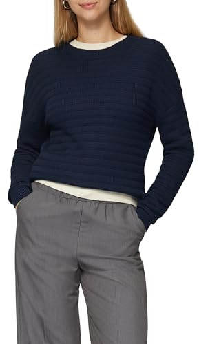 QS Damen 2158550 Pullover mit Strukturmuster (1er Pack)