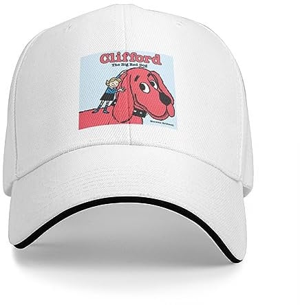 Basecap Clif The Big Red Dog Cap Baseball Cap Visor Hat Damen Herren Geschenk