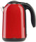 YSACJFD Teteras, Hervidor Deua Eléctrico, Jarra de Acero Inoxidable Hervidor de Acero 1.7 Litros, Ebullición Rápida & Fácil de Limpiar, 1800W Rápido/Rojo