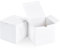 SHIPKEY 100 Stück weiße Karton-Geschenkboxen mit Deckel, quadratische Schachteln, geeignet für Party, Hochzeit, Weihnachten, Feiertage, Geburtstage und alle anderen Anlässe (10x10x10 cm)