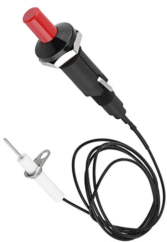 Encendedor de Parrilla de Gas 1 de 2, Kit de Encendido por Chispa Piezoeléctrica de Plástico Parrilla de Barbacoa Botón Pulsador Reemplazo del Encendedor de Parrilla para Chimenea Estufa Gas