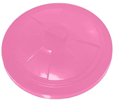 Neat. Replacement Lid for 80/85L Garden Bins and Dustbins - Durable Plastic Cover with Secure Fit, Weather-Resistant and Impact-Resistant for Waste Management, Pink, Pack of 2