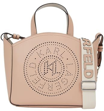 KARL LAGERFELD Sac fourre-tout Sm Logo perforé K/Circle Couleur rose, rose