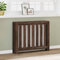 LLEZKBR Furniture Select Heizkörperverkleidung braun eiche 104x20x82 cm Holzwerkstoff
