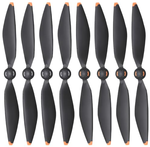 Craznick Mavic 4 Pro Propeller – 8 Stück Propellers für DJI Mavic 4 Pro Drohnen Zubehör Ersatzpropeller Geräuscharme Propellerblätter Schnellwechselflügel