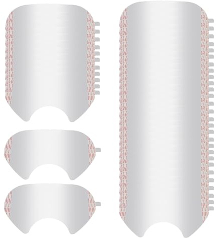 50 PCS Tear Offs Lens Covers, Shield Protective Film Cover for 3m 6885 6800 6900 6000 Series Full Face Respirator Mask