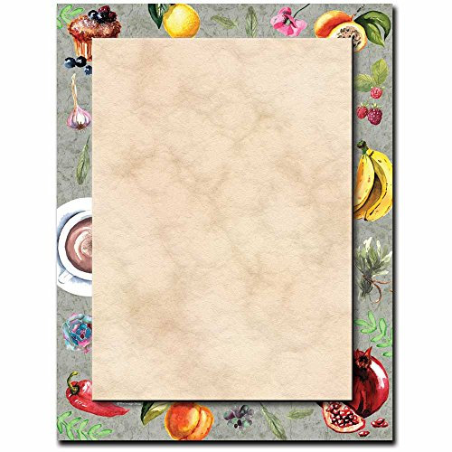 Cafe Menu Briefkopf Laser & Inkjet Drucker Papier Pack of 25 multicolord