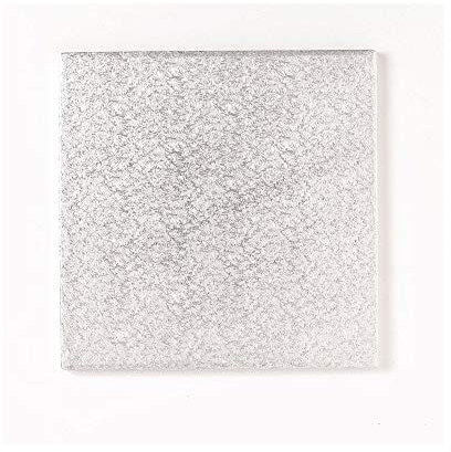 Culpitt Kuchenplatte quadratisch silber Farn 17,8 cm (177 mm)