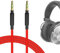 GEEKRIA QuickFit Audio Kabel Kompatibel mit Audio-Technica ATH-MSR7 ATH-SR5 ATH-AR3BT ATH-M20xBT, ATH-M50xBT2, Pioneer HDJ-CX HDJ-700 Kopfhörer, 3.5mm AUX Ersatz-Stereokabel für Kopfhörer (1.2m)