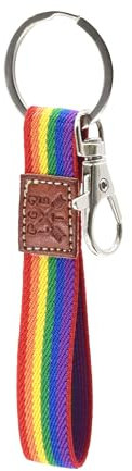 BDM Stoffarmband für Männer oder Frauen mit der Gay-, LGTBI-, Bisexuellen-, Lesben- und Transgender-Pride-Flagge. Elastisches und sehr angenehm zu verschenkendes Freundschaftsarmband.