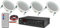 Power Dynamics KIT AUDIO FILODIFFUSIONE BLUETOOTH+USB+RADIO FM+TELECOMANDO+4CASSE DA INCASSO