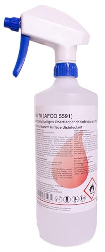 Sodaduck® - Desinfektionsmittel für Oberflächen 1 x 1000 ml Spray-Flasche (mit Alkohol WEINGEISTHALTIG) für Zapfanlagen & Sprudelgeräte - Flächendesinfektionsmittel gegen Viren, Bakterien & Pilze