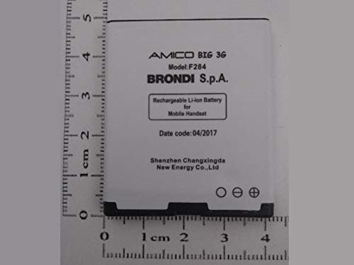 MOVE Born To Be Tech Batteria originale Specifica per BRONDI AMICO BIG 3G AMICO MIO 3G 2 LCDLiion 3,7V 900mAh Watt 3.33Wh