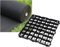 FXDM Gravel Grid Shed Base - Plastic Grid for Driveways, Garden Flooring & Paths - Carports Grass Grid & Garden Path Mat - Lawn, Greenhouse Deck, Turf Shed Base Path Base Mat, 12 Grids = 3m², Black