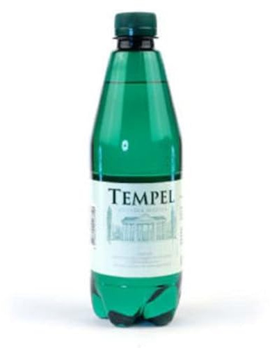 SORINA Tempel Natürliches Mineralwasser – Sprudelwasserflasche – Kiste mit 12 x 500 ml Wasserflaschen (Pack of 12)