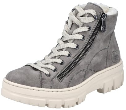 Rieker Schnürstiefel Beige