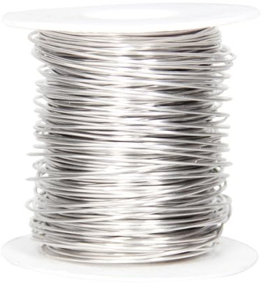 50 Metri di Fili in 304 Acciaio Inox, Diametro 0,8 mm Filo per Scultura, Filo morbido in acciaio inossidabile flessibile per La Produzione di Bambole, Scheletro Fili Metallici per fai da te