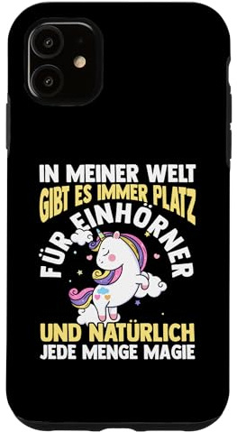 Hülle für iPhone 11 Magie Einhorn