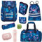 Familando Stitch Schulranzen Set für Mädchen 1. Klasse - mit passender Sporttasche, Dose und Flasche - Ergonomisch, Leicht, Geräumig - 980 Gramm, 18 L Volumen - McNeill Teneris Schultasche
