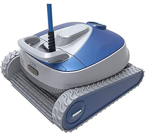 CYMYYDS Robotic Pool Vacuum Cleaner, 90° Climbing Wall Swimming Pool Cleaning Robot, Automatic Vacuum Cleaner for Above Ground Pool & Inground Swimming Pool