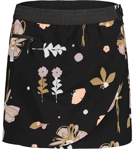 Maloja GermerM Skort Women, S, deep Black Flora