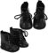 VICASKY Puppenhaus-Puppen-anziehstiefel 2 Paar Pu-Lederschuhe Für 18-Zoll-Puppen Modische Schuhe