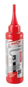 Cyclon Wet Weather Lube 125 Ml Tropffl., Sb-Verp. rot,Silber, NBL20332