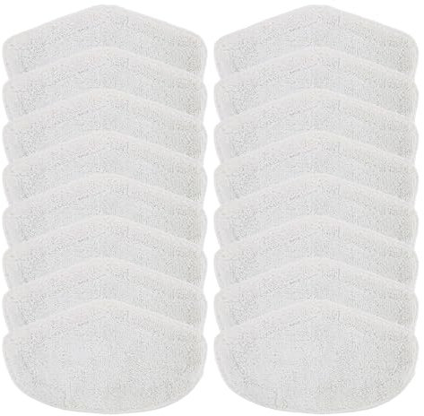 Nilnyvda Chiffons de Nettoyage lavables compatibles avec Le kit d'aspirateur Vapeur Polti Vaporetto PAEU0332, pièces de Rechange et Accessoires en Microfibre(16pcs)