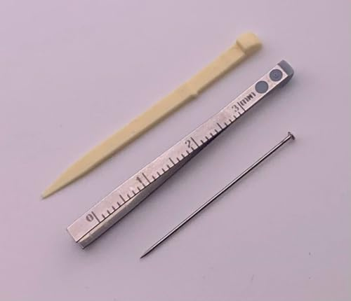 Replasment Spares For Victorinox Toothpick + Tweezers + Pin For Small 58mm Swiss Army Knife (Grey/Cream)