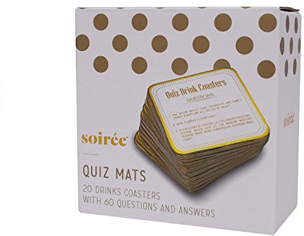 Thumbs Up SO-QUIMAT - Trinkspiel - Untersetzer Quiz Drink Mats