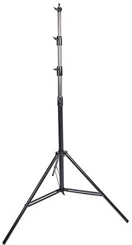 Studio Light Stand Adjustable Air Cushioned Heavy Duty Light Stand 13 Feet 4 Meters Professional Photo Tripod, for Light Reflector Softbox Umbrella Video Shooting, Aluminum Alloy
