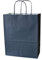 PGV Papiertragetaschen farbig mit Kordel BLAU Blue - Verschiedene Größen und Mengen (18 + 8 x 24 cm, 100 Stück)