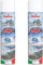 Rhütten 2X Spray Auto Antighiaccio Parabrezza Antigelo Deghiacciante 400ml, Maxi Formato, Adatto per Ogni Genere di Vetro, Facile da Utilizzare, Scioglie Deterge Previene Protegge (2 Pezzi)