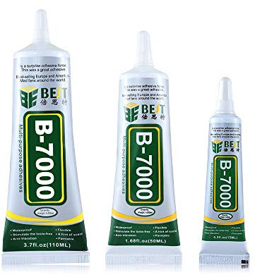 TuToy Best B-7000 Multi Purpose Adhesive Glue Epoxy Resin Diy Crafts Glass Touch Screen Cell Phone Super Glue - 50Ml