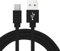 Galaxy Tab S10+ S10 Ultra S9 FE Plus Ultra/Tab A8 10.5/TAB A9/A05 A04s S21 FE Nylon Braided USB C Charger Cable 1M for Samsung Galaxy A40 A41 A21S A22 A70 A50 A71 A51 A20E A90 5G (BLACKK)