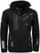 Geographical Norway Royaute Men - Veste Softshell Capuche Homme Impermeable - Manteau Outdoor Blouson Coupe Vent Tactique Resistant - Randonnee Ski Automne Hiver Printemps (Noir Noir M-Taille 2)