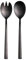 Gusta Salatbesteck, 23,5 cm, schwarz, 2-teilig (1 Set)