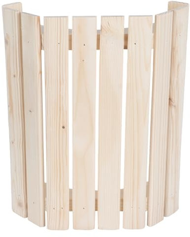 Tomaibaby Explosion-Proof Sauna Light Shade Wooden Lamp Cover for Sauna Rooms Indoor Lighting Protective Lampshade Fixture