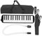 Melodica 32 Tasti Tastiera per Pianoforte Ad Aria, Strumento Musicale Tastiera per Pianoforte Ad Aria con Borsa per il Trasporto, Bambini Melodica per Principianti Melodica 32 Tasti per Adulti(Nero)