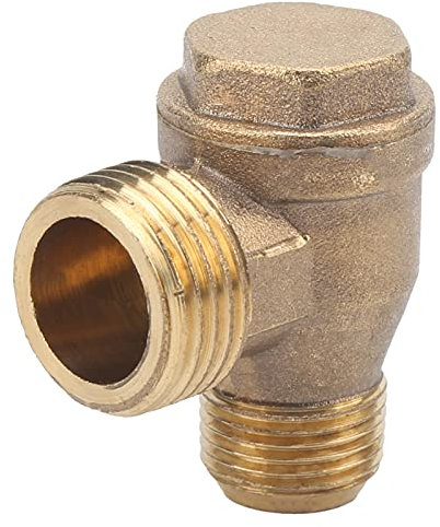 YWBL-WH Clapet Anti-Retour De Compresseur D'Air À 2 Voies Clapet Anti-Retour Fileté Pour Compresseur D'Air Silencieux Sans Huile, Pompes Et Accessoires Divers,Diverses Autres Pompes Et Accessoires