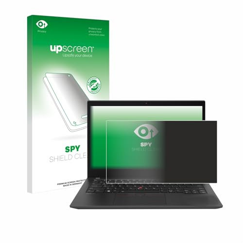 upscreen Anti-Spy Blickschutzfolie für Lenovo ThinkPad T14s Gen 2 Made in Germany, Privacy Screen Displayschutz-Folie [Sichtschutz, Blaulichtfilter]