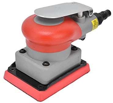 Levigatrice Pneumatica 10000 RPM Levigatrice Orbitale Quadrata Pneumatica per Levigatura del Legno Ceretta per Levigatura di Metalli 75 X 100 Mm / 3,00 X 4,00 Pollici