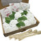 Cayway Flores Rosas Artificiales Espuma Rosa Falsa para Manualidades, Blanco Rosas Artificiales con Tallo con Tallos con Tarjetas de Felicitación para Bodas, Fiestas, Hogar