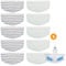 Bonus Life Steam Mop Pads for Bissell PowerFresh 1940 1806 Replacement Parts, 10 Pack