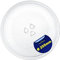 Plato Microondas Universal Ø 25,5 cm es de Vidrio Resistente y Tiene 3 Fijaciones Apto para Daewoo para Galanz 3517203600 Plato Giratorio de 255 mm - Monteral