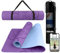 LA MENTE ES MARAVILLOSA - Yogamatte, Gymnastikmatte, TPE-Pilatesmatte | inkl. Tasche und Tragegurt | 183x61 cm Gepolstert für Fitness & Gymnastik, Hautfreundliche (Spirale, Lila/Violett)