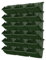 KMDZDZGS Hängender vertikaler Wand-Blumentopf, stapelbarer Wandpflanzer, Vertikale Gartenpflanzenwand im Freien, 36 Taschen Hängende Pflanztaschen für Hof Garten Balkon Home Decoration (18 Stück)